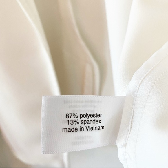 LANE BRYANT White Infinite Stretch Crop Trench Coat Jacket - Picture 10 of 11